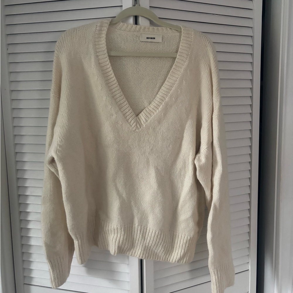 Buck Mason Alpaca Wool Oversized Sweater